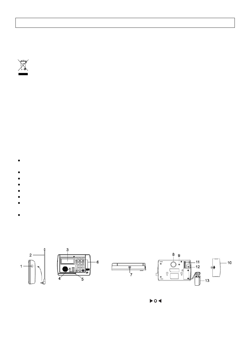 Ham1000ws – wireless security alarm system | Velleman HAM1000WS User Manual | Page 3 / 32