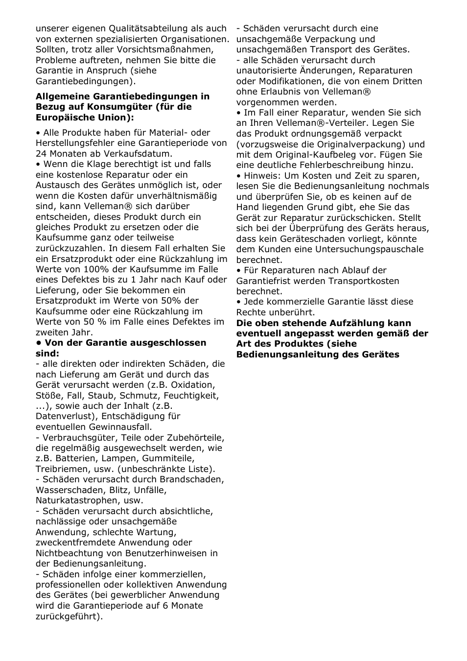 Velleman CAMSCC18 User Manual | Page 25 / 25