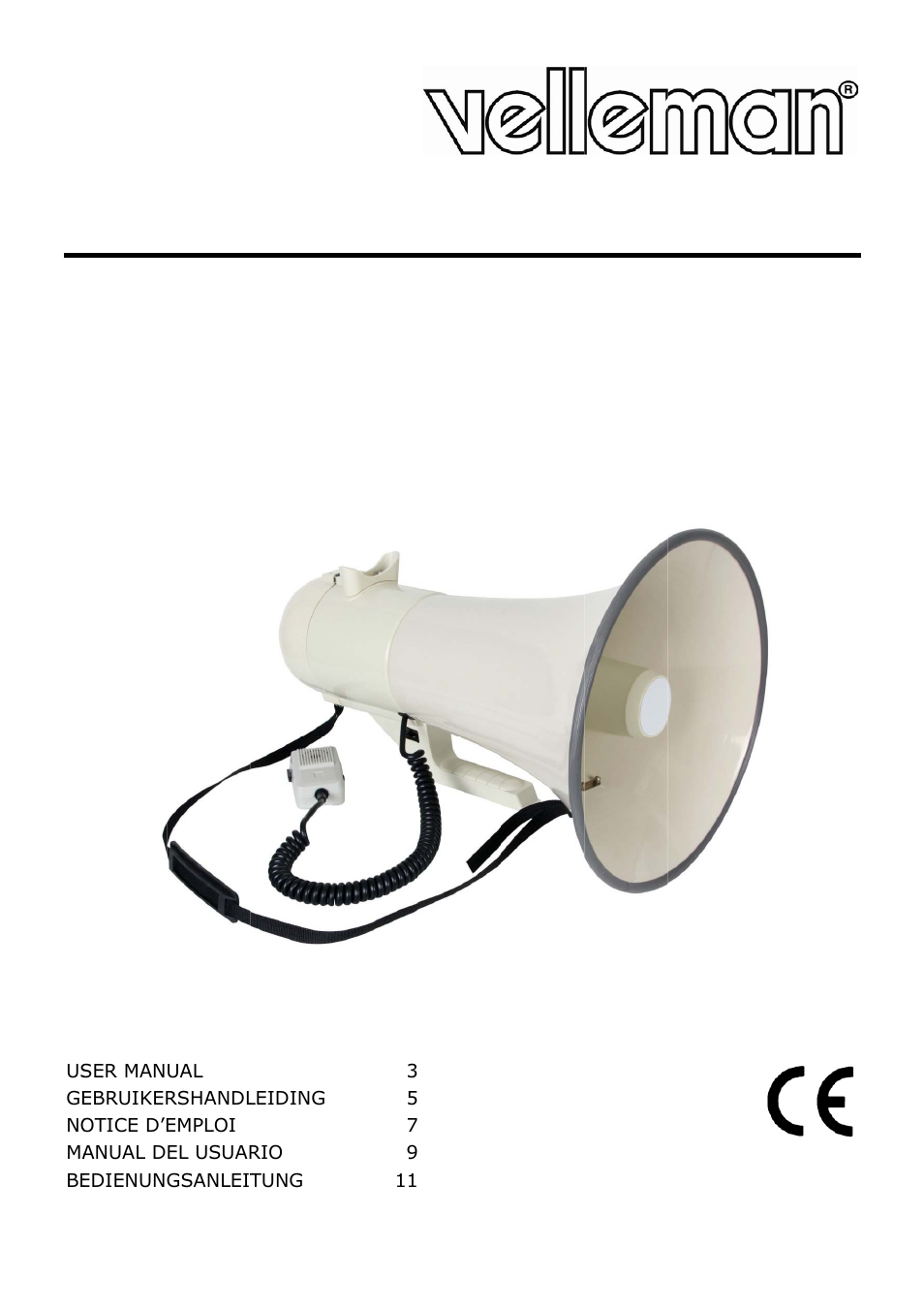Velleman MP45S User Manual | 15 pages