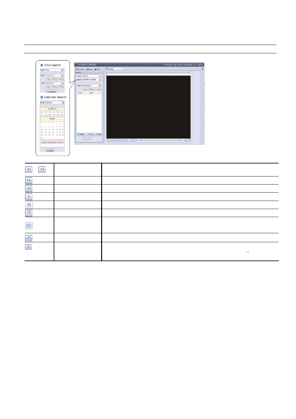 4 event record search & playback | Velleman CAMIP16 Quick Installation Guide User Manual | Page 11 / 40