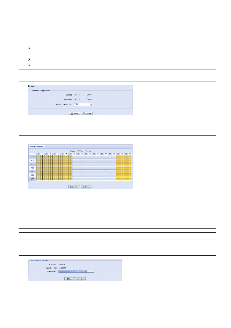 4 record, 5 storage | Velleman CAMIP16 Quick Installation Guide User Manual | Page 22 / 40