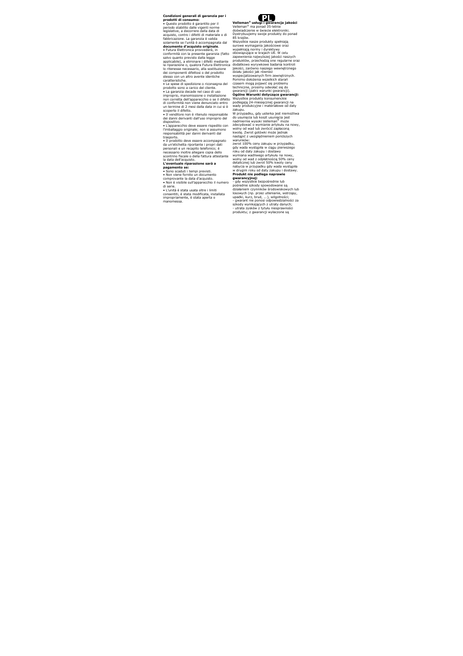 Velleman DVM321 User Manual | Page 22 / 23