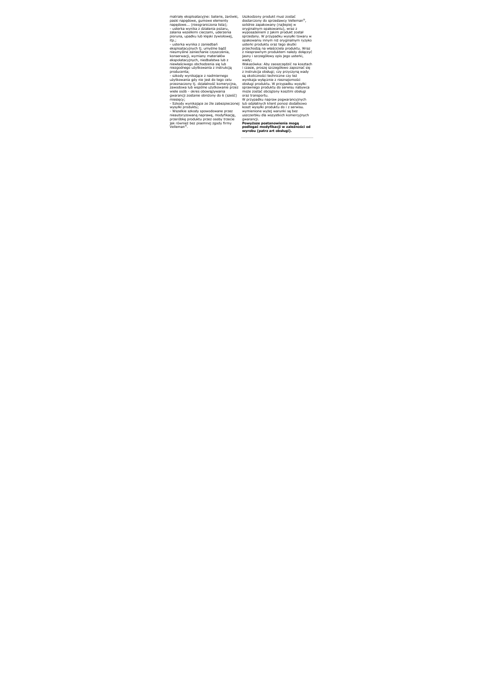 Velleman DVM321 User Manual | Page 23 / 23