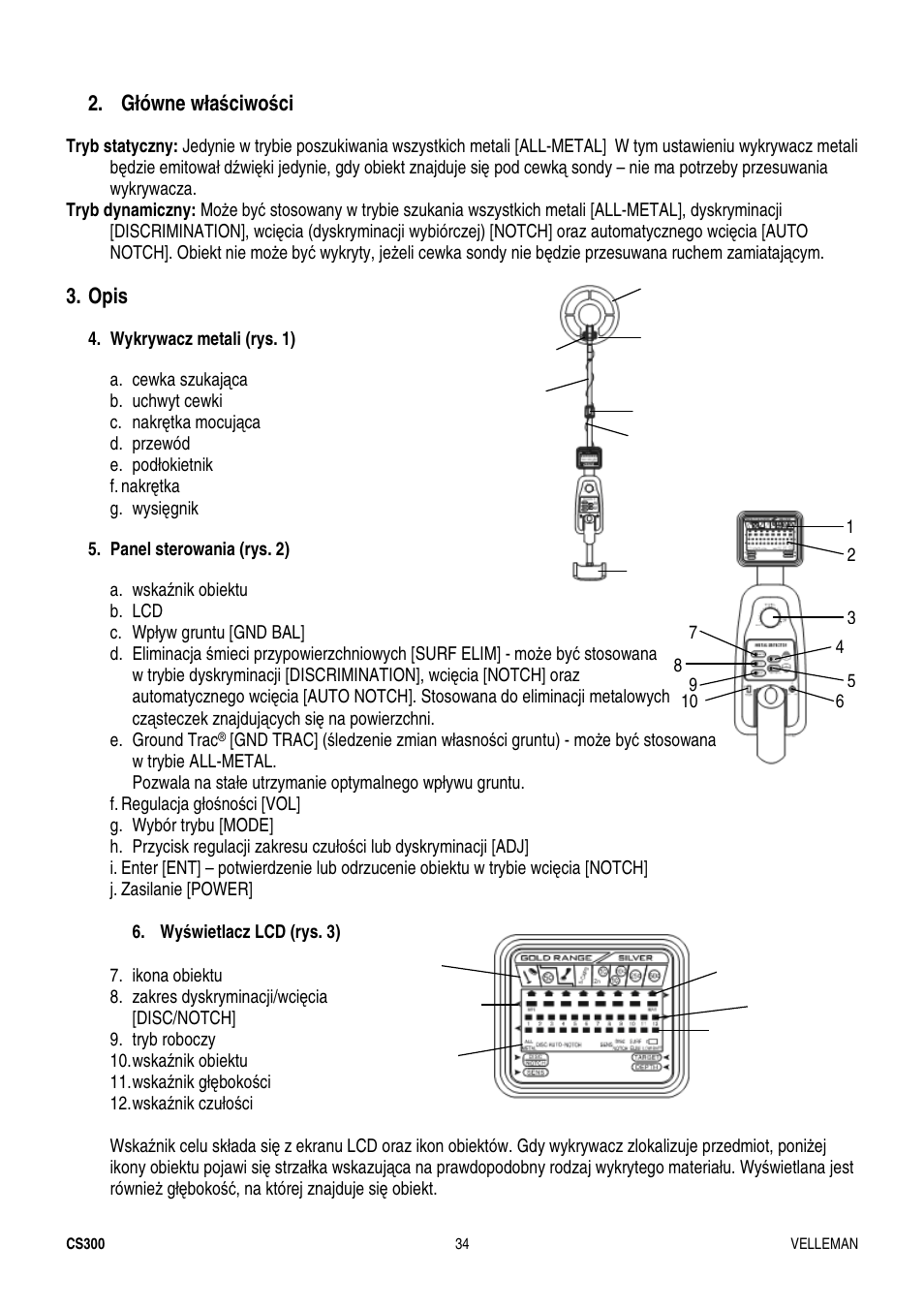 Velleman CS300 User Manual | Page 34 / 40