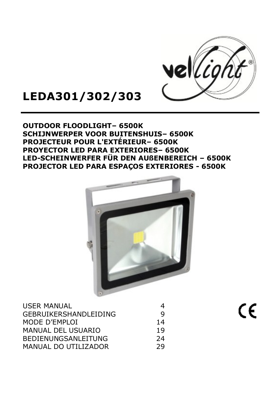 Velleman LEDA301 User Manual | 40 pages