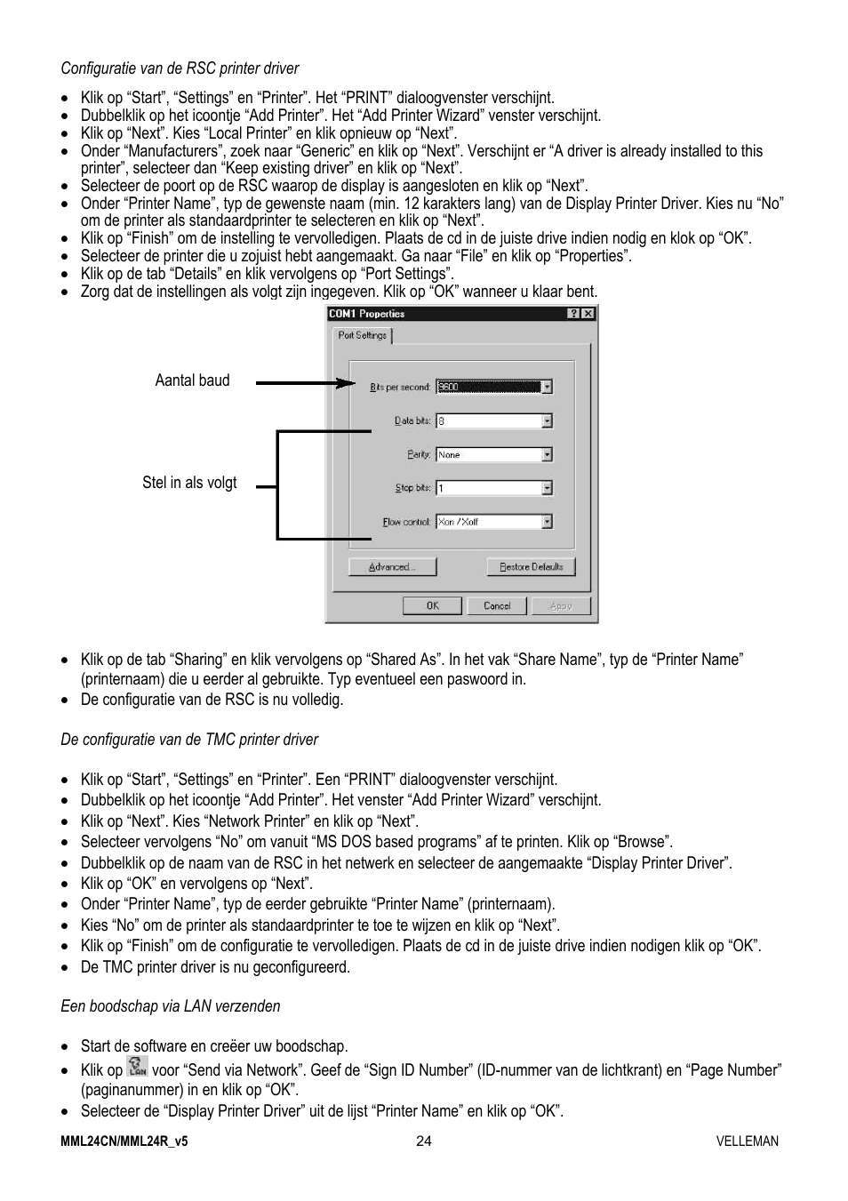 Velleman MML24CN User Manual | Page 24 / 84