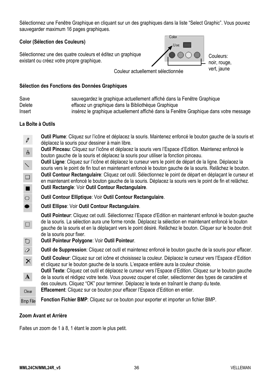 Velleman MML24CN User Manual | Page 36 / 84