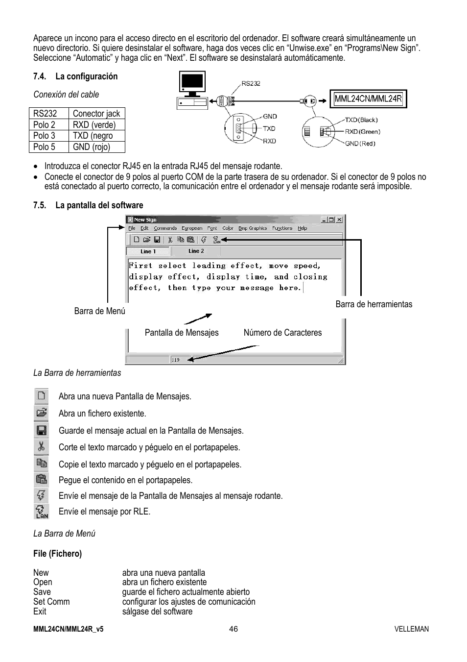 Velleman MML24CN User Manual | Page 46 / 84