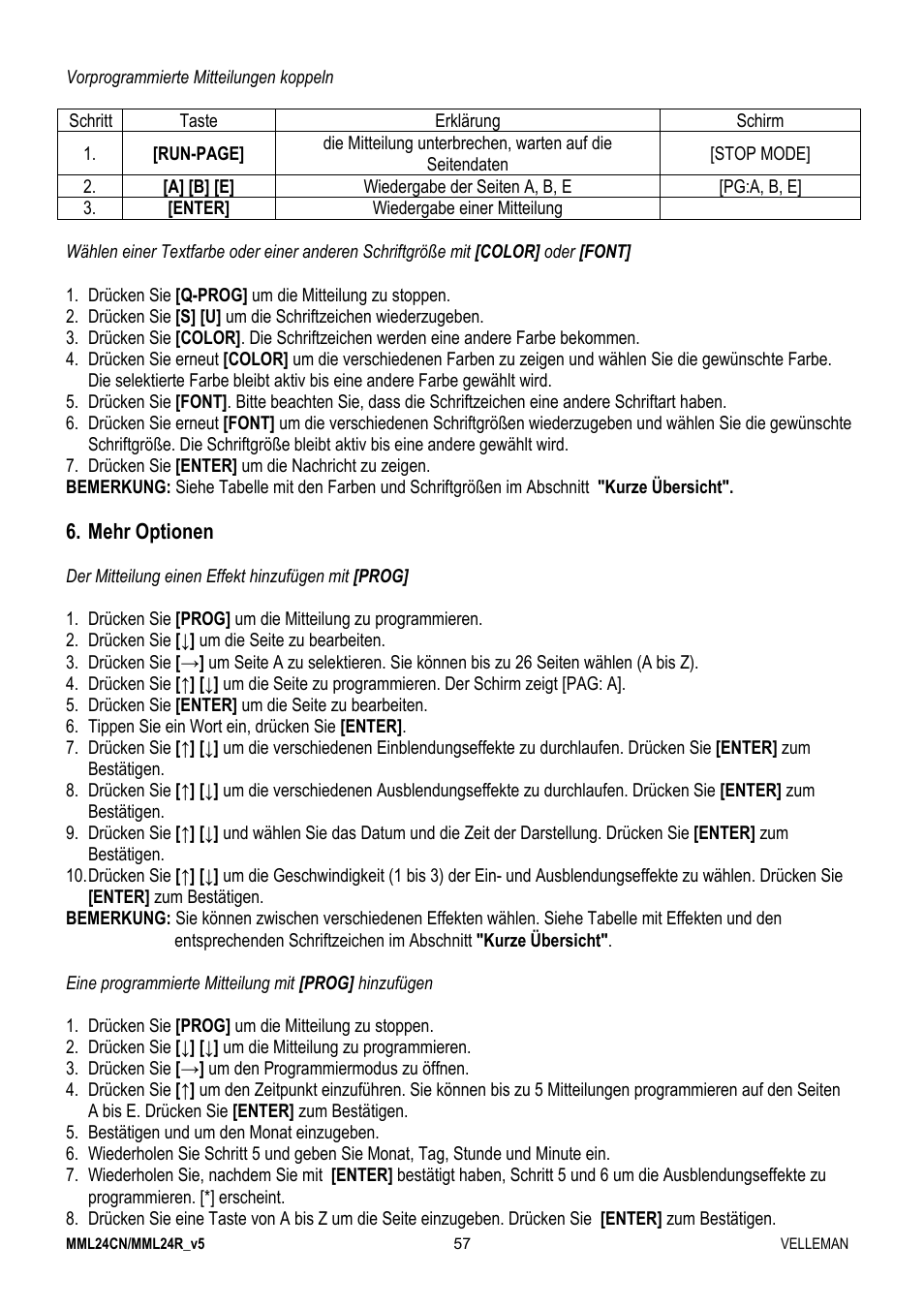 Velleman MML24CN User Manual | Page 57 / 84