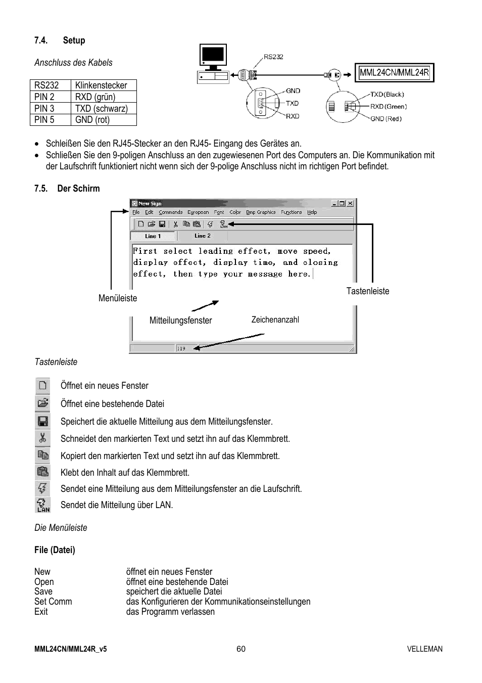 Velleman MML24CN User Manual | Page 60 / 84