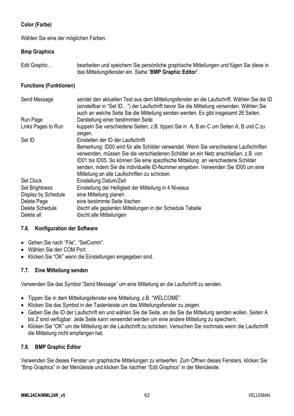 Velleman MML24CN User Manual | Page 62 / 84