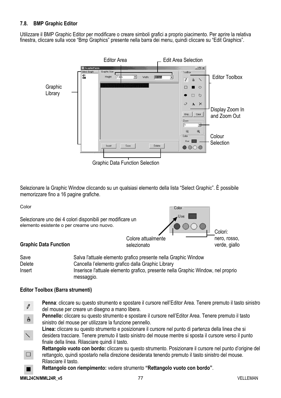 Velleman MML24CN User Manual | Page 77 / 84