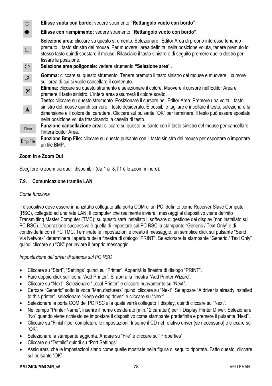 Velleman MML24CN User Manual | Page 78 / 84