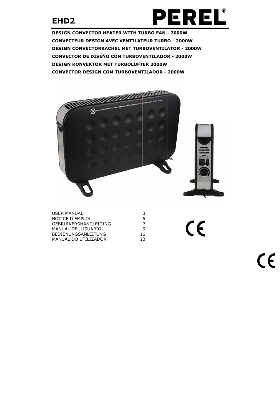 Velleman EHD2 User Manual | 16 pages