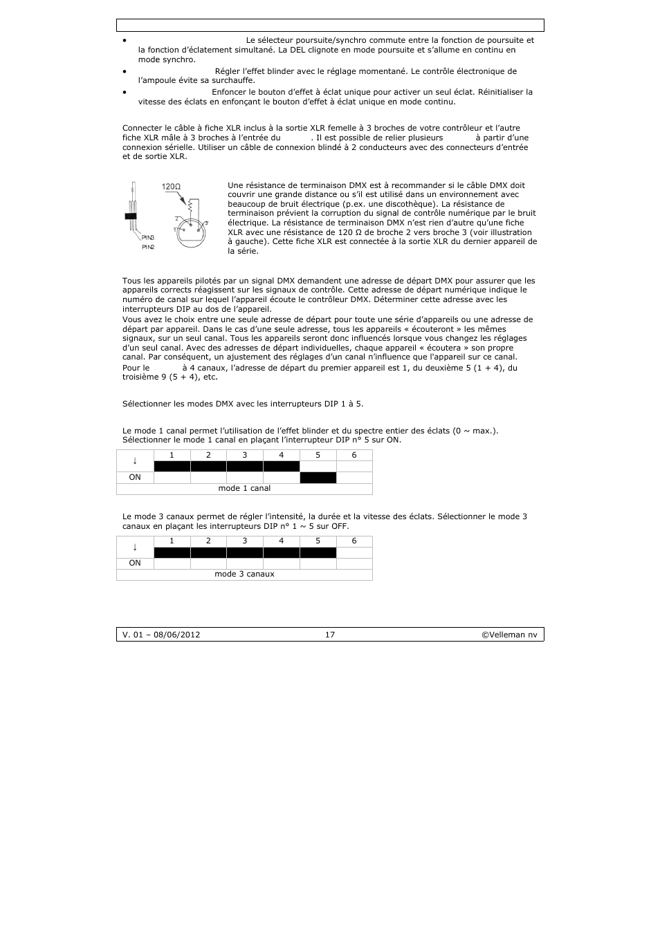 Velleman LX301 User Manual | Page 17 / 34