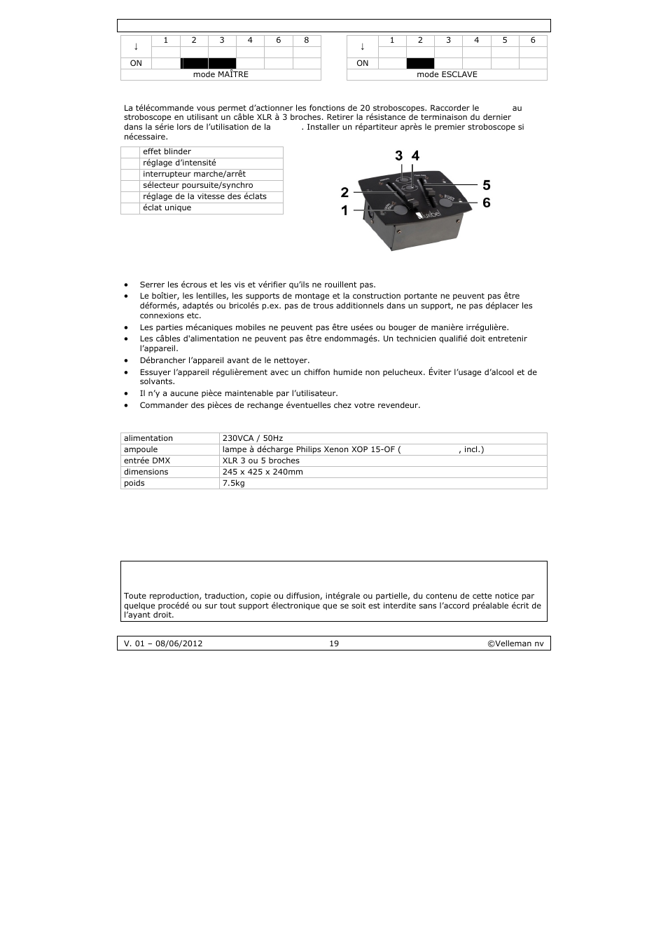 Velleman LX301 User Manual | Page 19 / 34