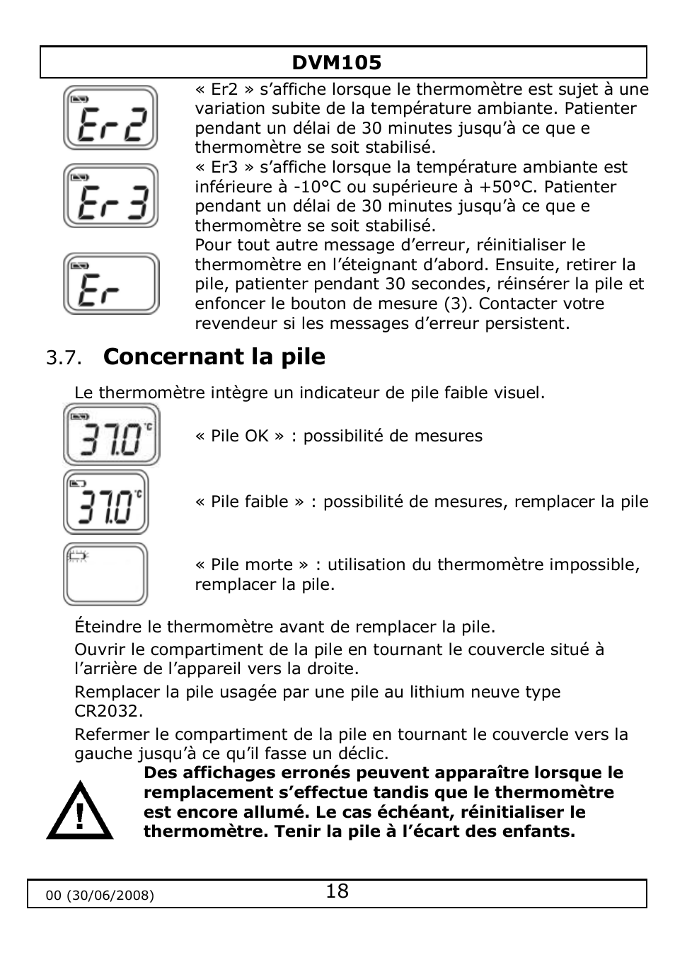 Velleman DVM105 User Manual | Page 18 / 31