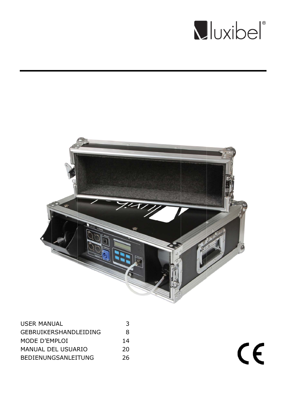 Velleman LX500 User Manual | 32 pages