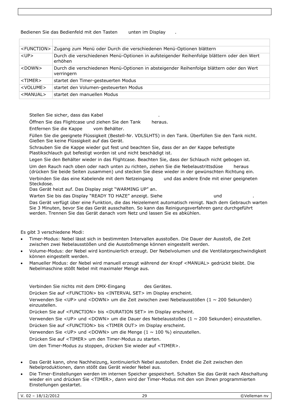 Velleman LX500 User Manual | Page 29 / 32