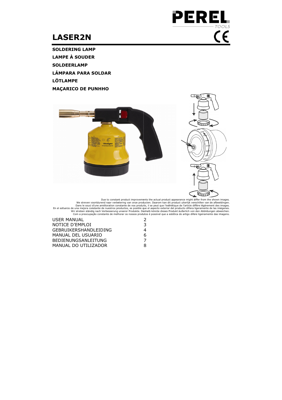 Velleman DLA1 User Manual | 12 pages