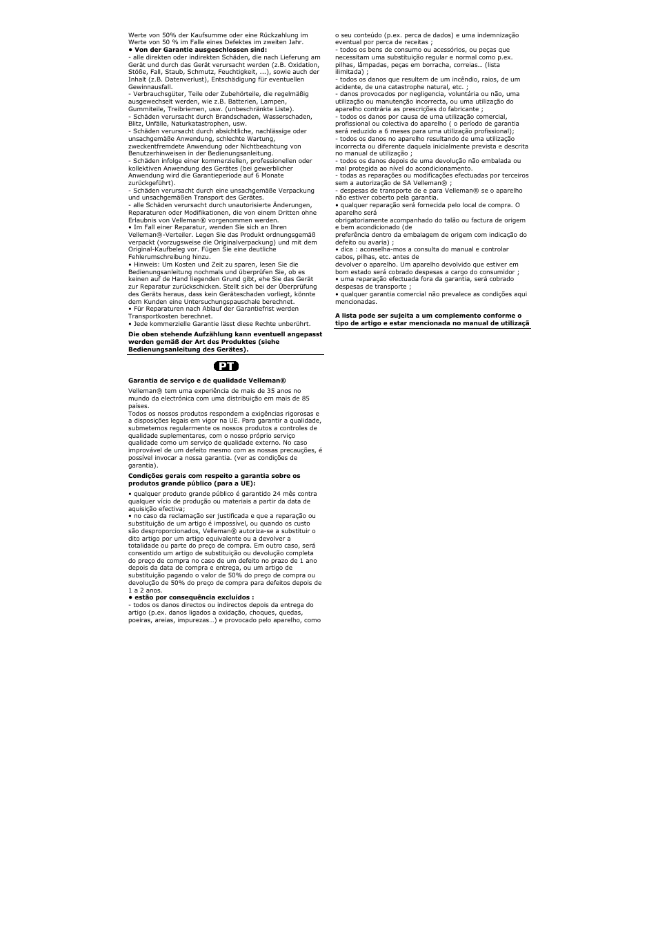 Velleman DLA1 User Manual | Page 12 / 12