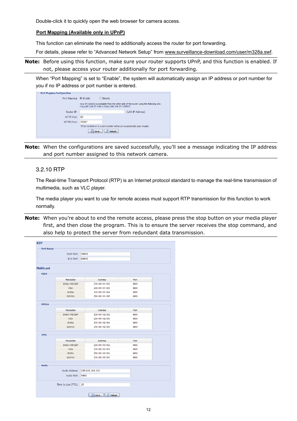 Velleman CAMIP12 Quick Installation Guide User Manual | Page 17 / 69