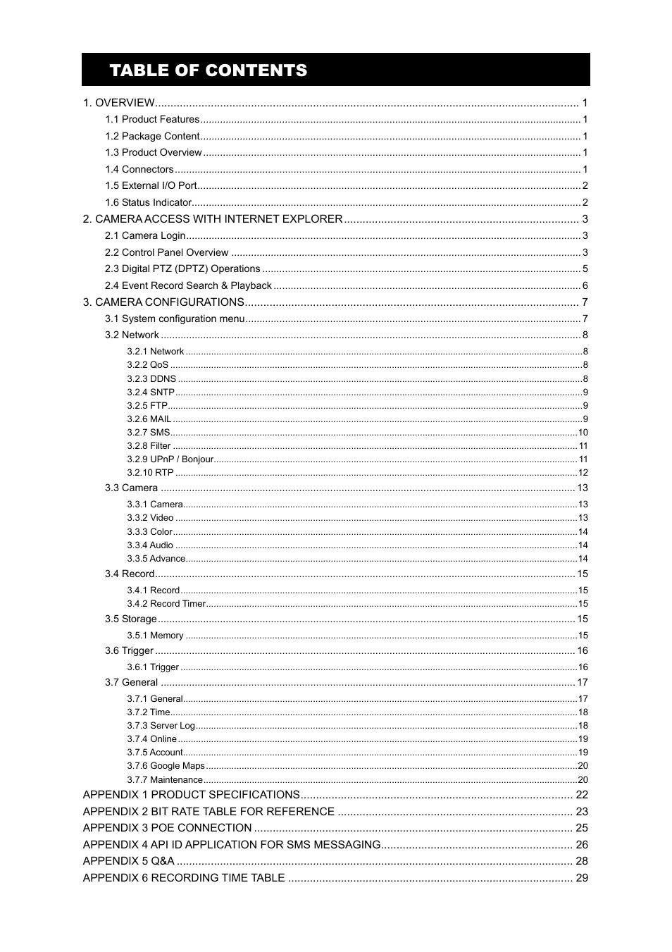 Velleman CAMIP12 Quick Installation Guide User Manual | Page 5 / 69