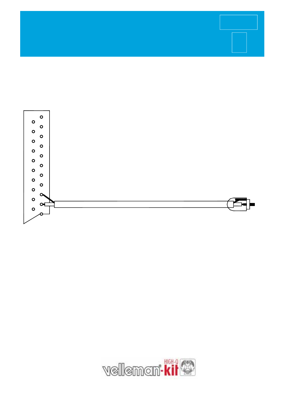Velleman K4600 User Manual | 1 page