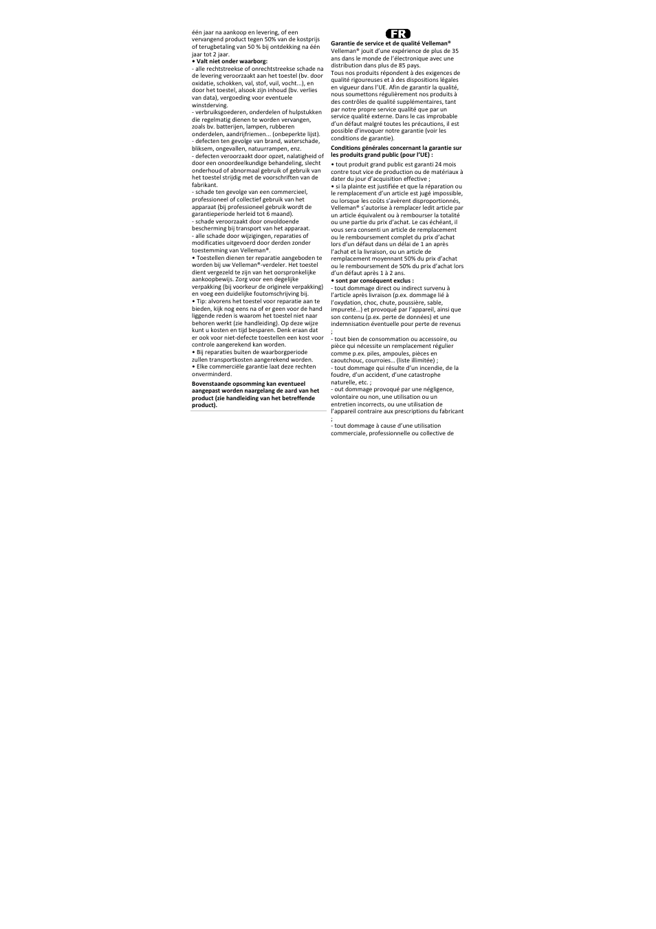 Velleman DVM840 User Manual | Page 47 / 49