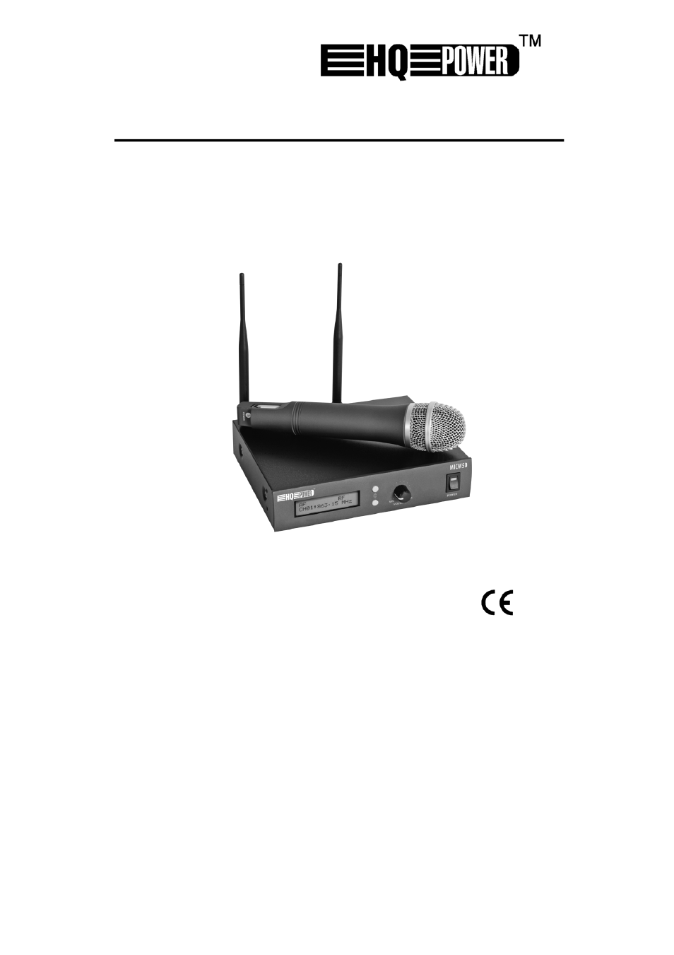 Velleman MICW50 User Manual | 20 pages