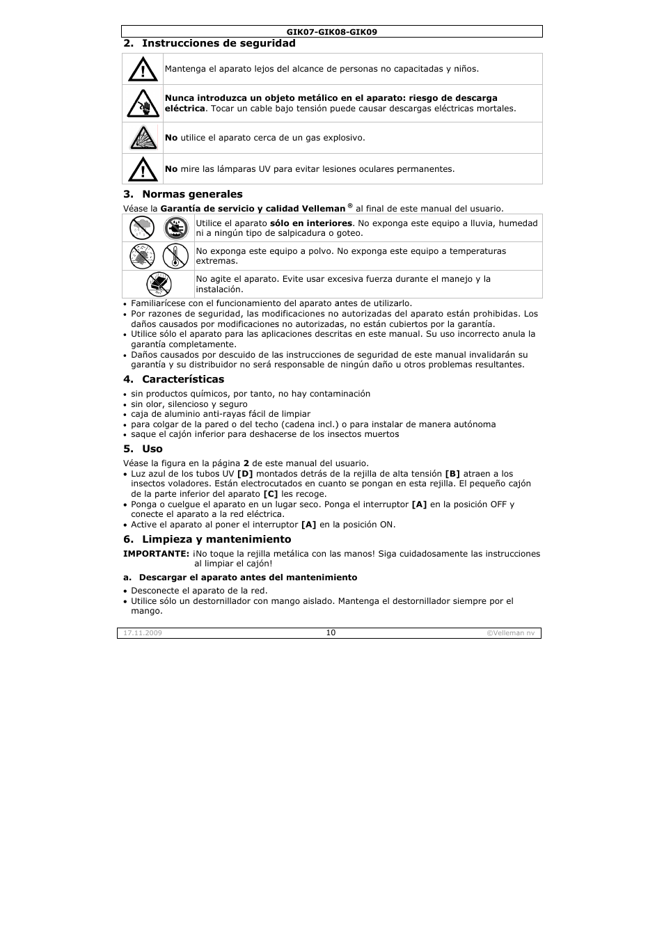 Velleman GIK07 User Manual | Page 10 / 18