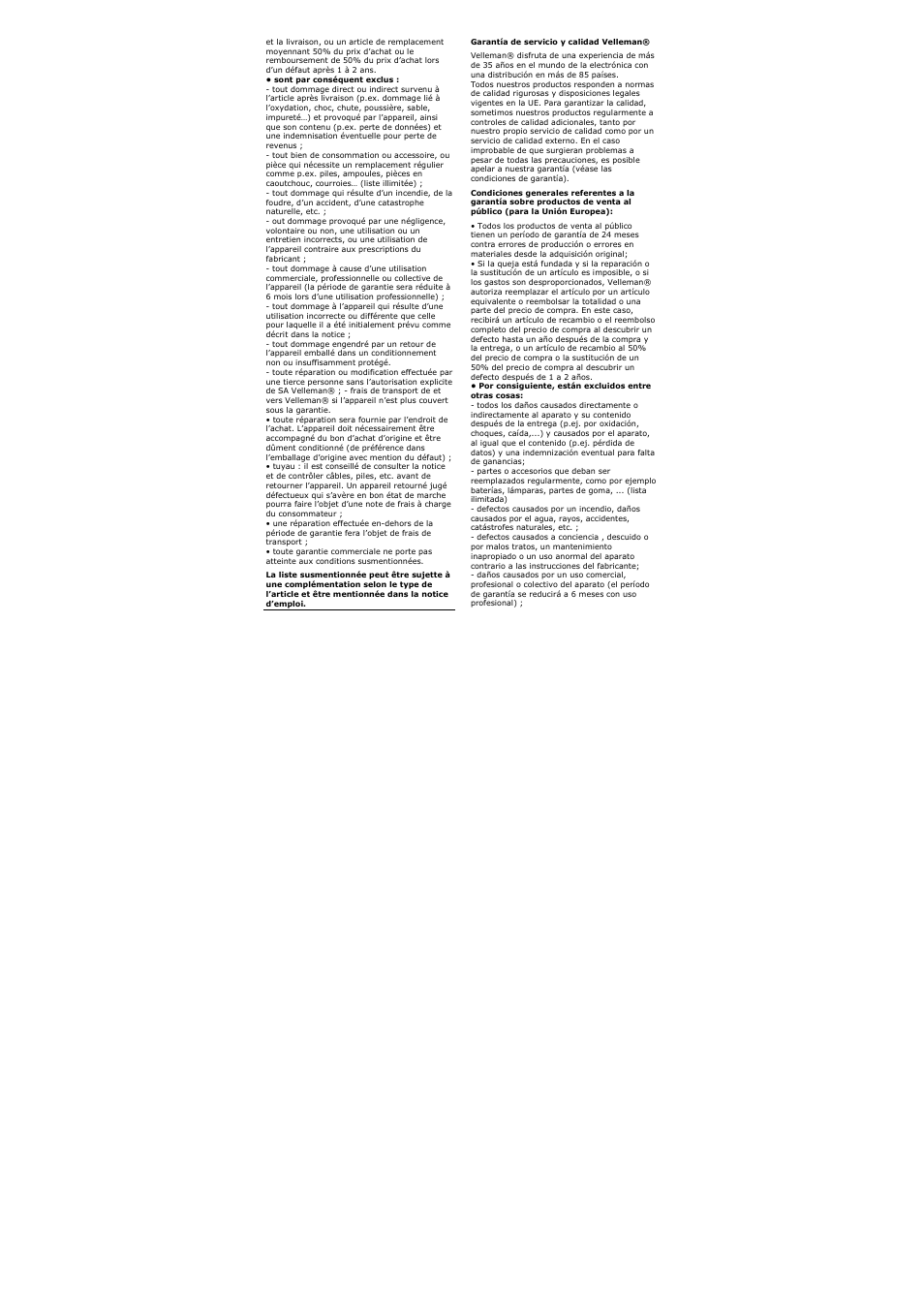 Velleman CAMCOLD12N User Manual | Page 18 / 21
