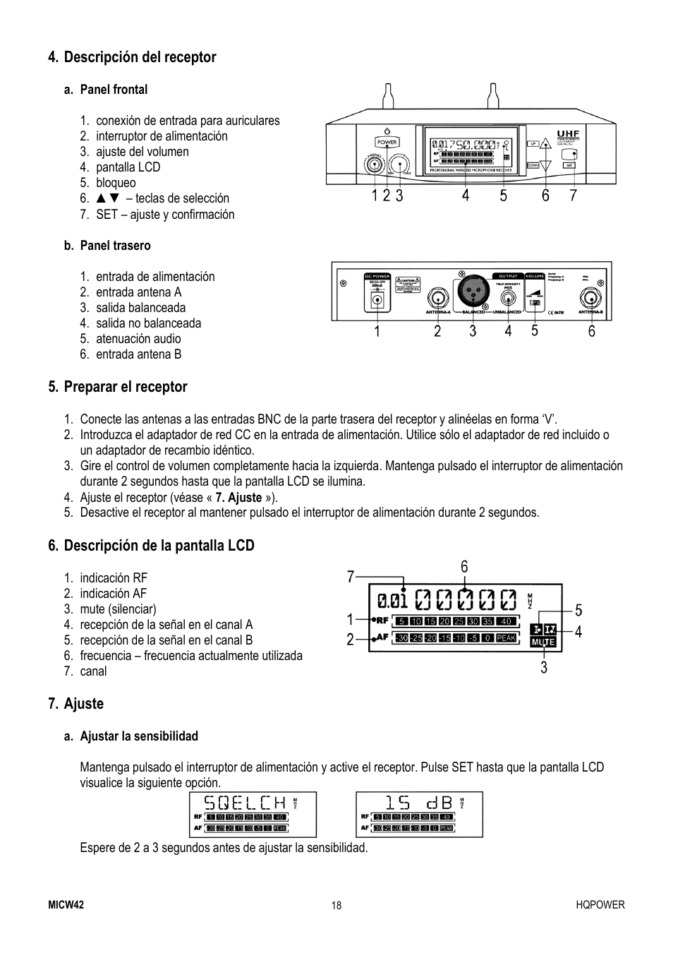 Velleman MICW42 User Manual | Page 18 / 36