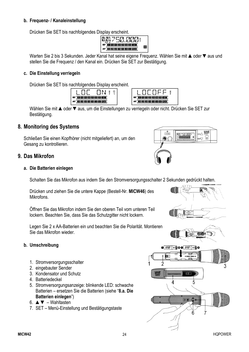 Velleman MICW42 User Manual | Page 24 / 36