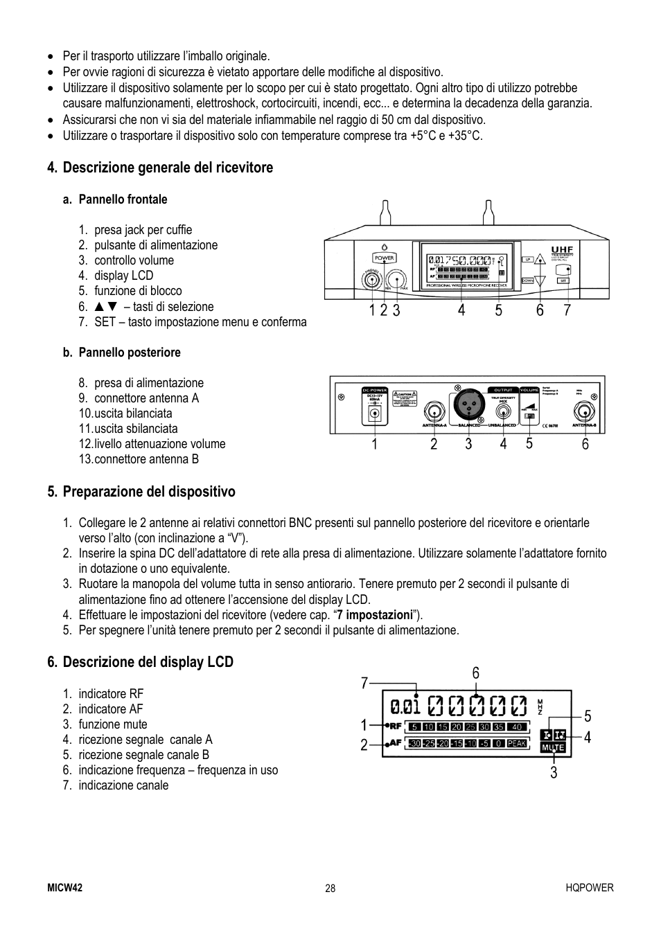Velleman MICW42 User Manual | Page 28 / 36