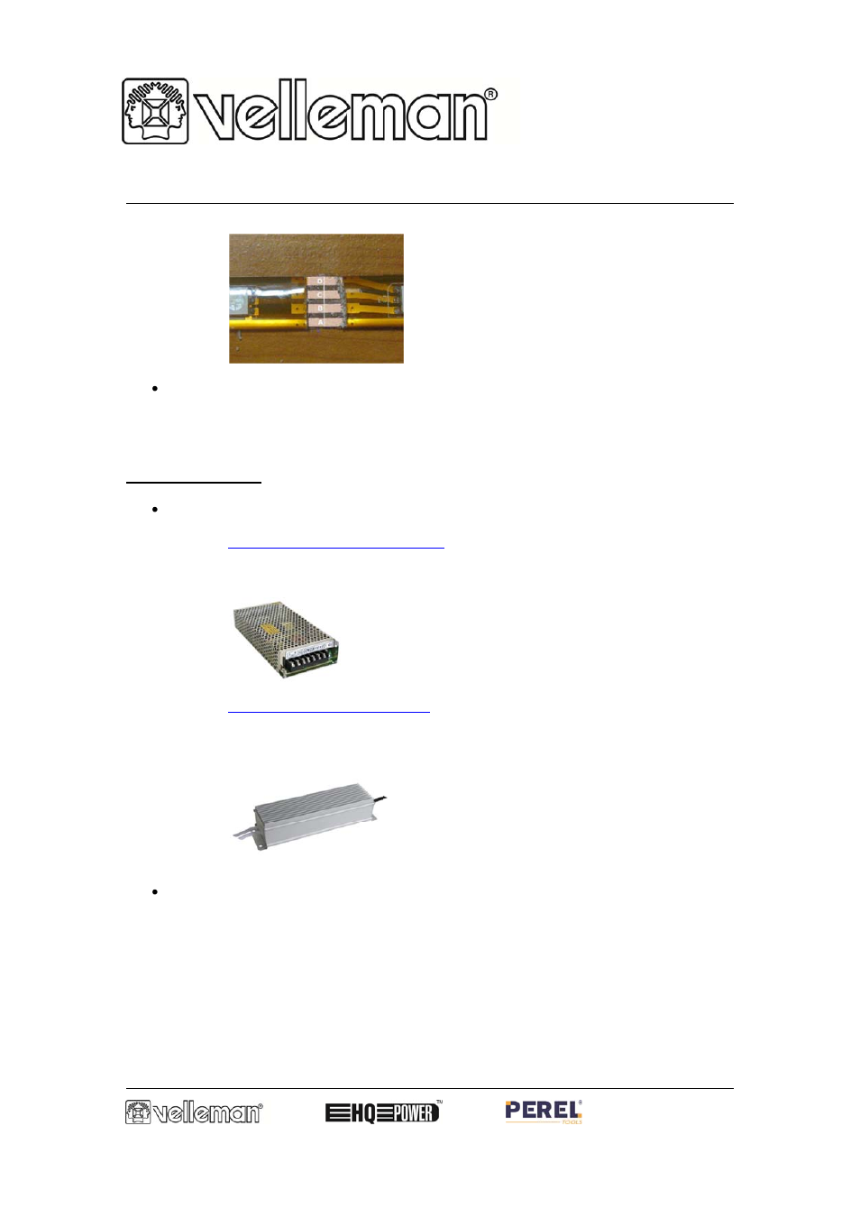 Wer supp, Technica, Al instruc ma | Ction anual | Velleman LS24Nxxx series User Manual | Page 3 / 5