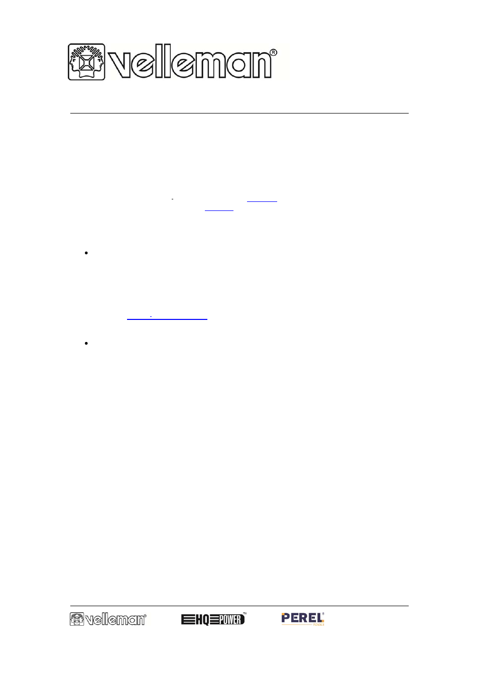 Technica, Al instruc ma, Ction anual | Velleman LS24Nxxx series User Manual | Page 5 / 5