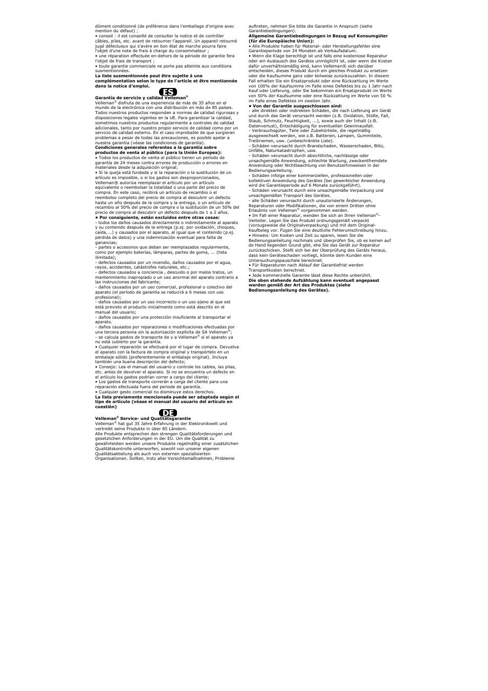 Velleman MON7T1 User Manual | Page 18 / 18