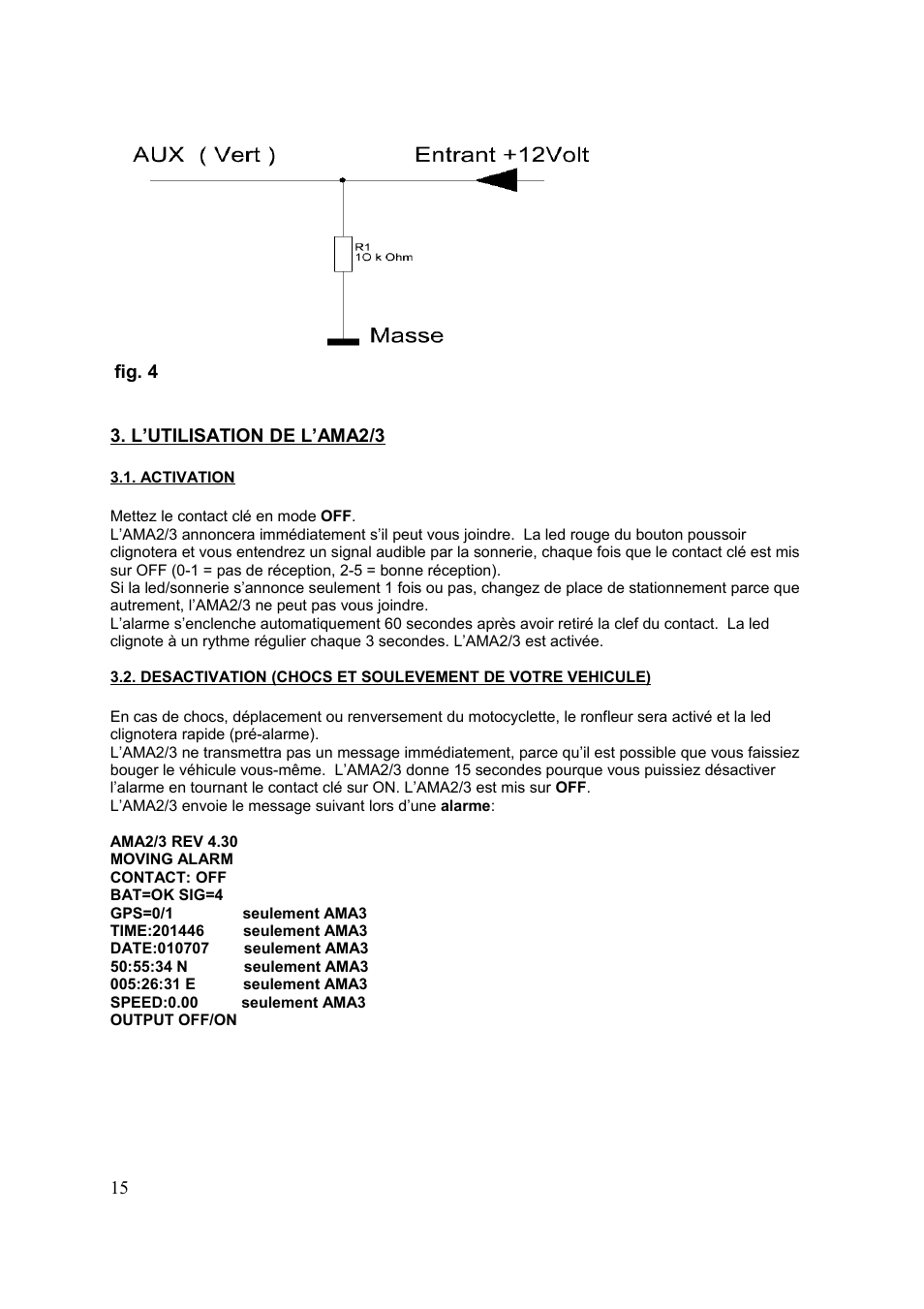 Ama2/3 rev 4.30 | Velleman HAMGSMGPS User Manual | Page 16 / 47