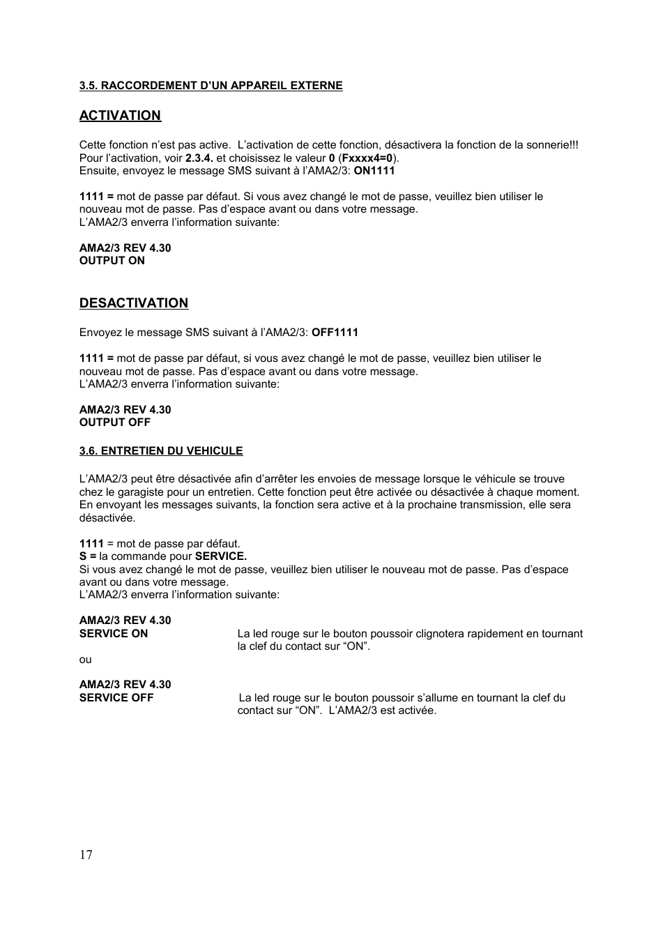 Ama2/3 rev 4.30 | Velleman HAMGSMGPS User Manual | Page 18 / 47