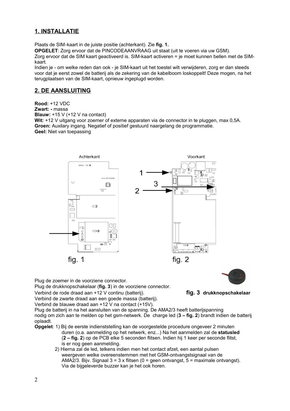 Velleman HAMGSMGPS User Manual | Page 3 / 47