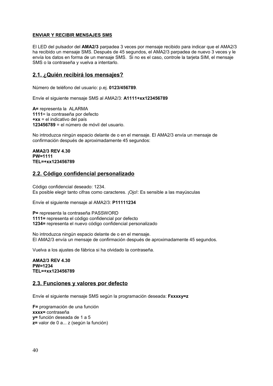 Enviar y recibir mensajes sms | Velleman HAMGSMGPS User Manual | Page 41 / 47