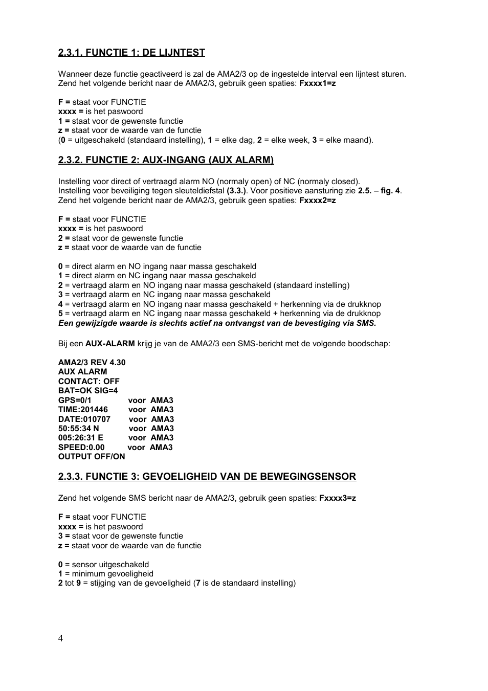 Ama2/3 rev 4.30 | Velleman HAMGSMGPS User Manual | Page 5 / 47