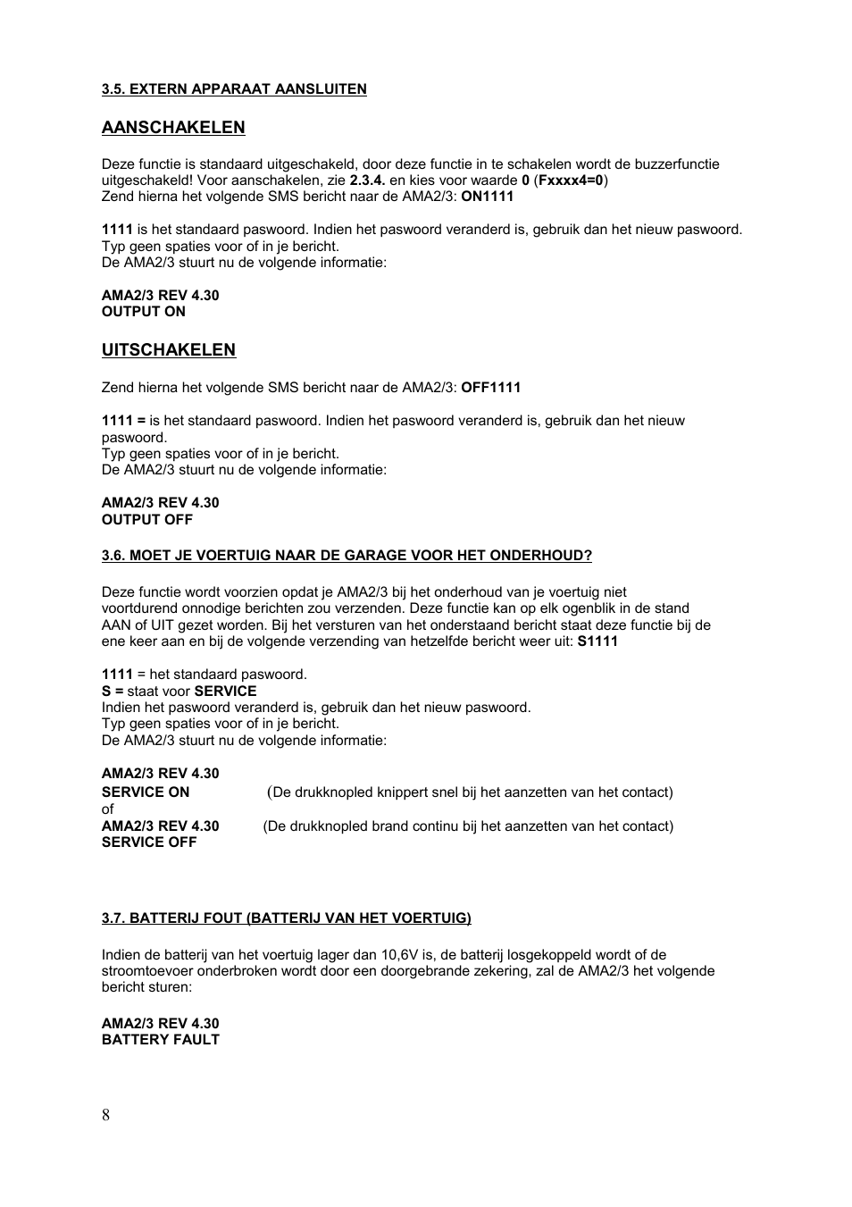 Ama2/3 rev 4.30 | Velleman HAMGSMGPS User Manual | Page 9 / 47