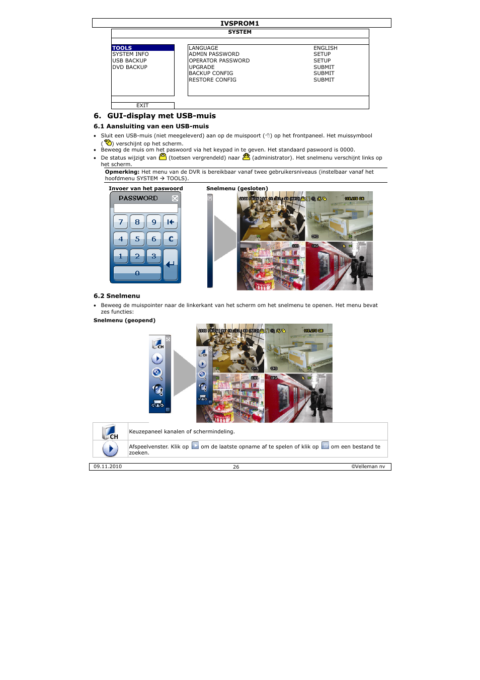 Gui-display met usb-muis | Velleman IVSPROM1 User Manual | Page 26 / 95