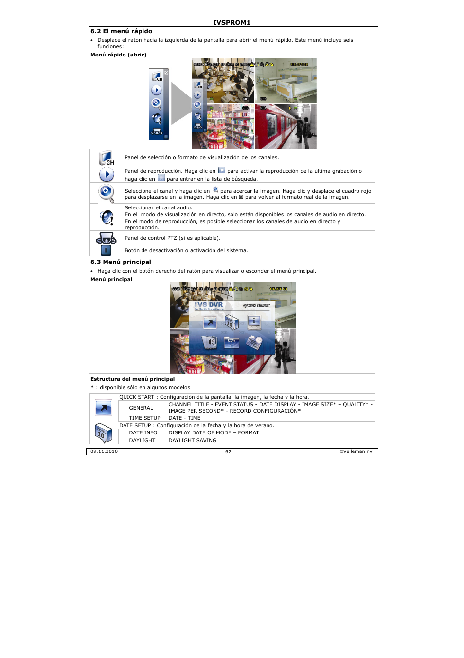 Velleman IVSPROM1 User Manual | Page 62 / 95