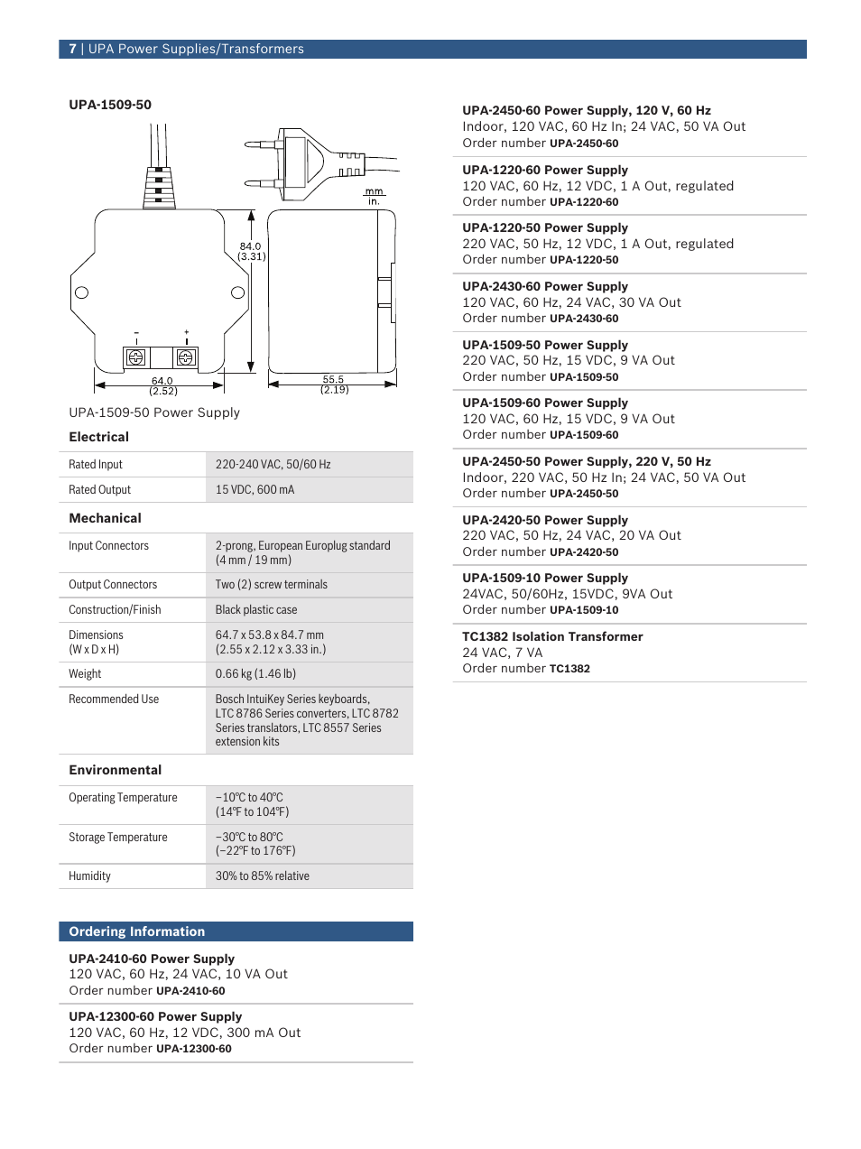 Velleman BOSCH01 Power adapter User Manual | Page 7 / 8