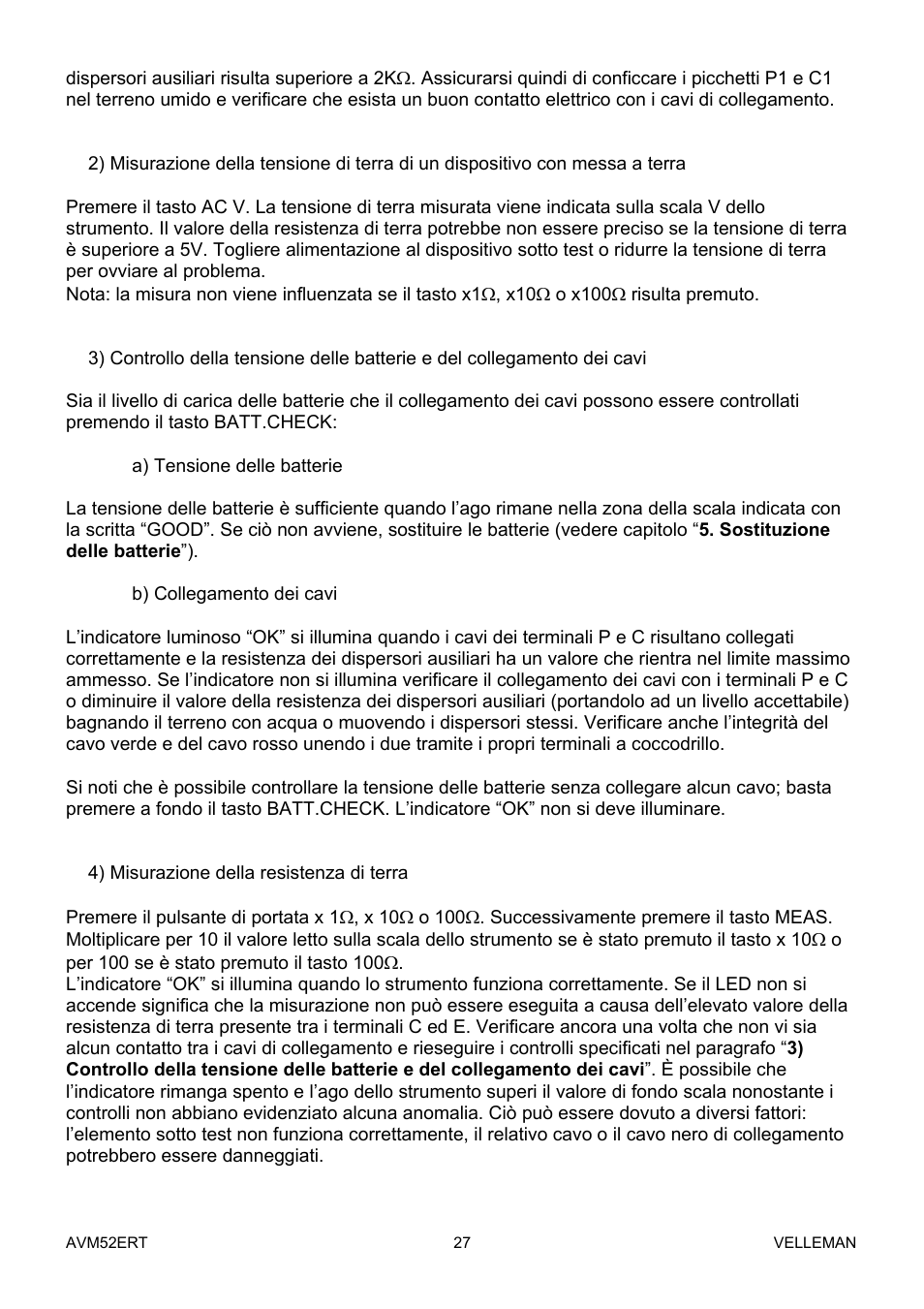 Velleman AVM52ERT User Manual | Page 27 / 39