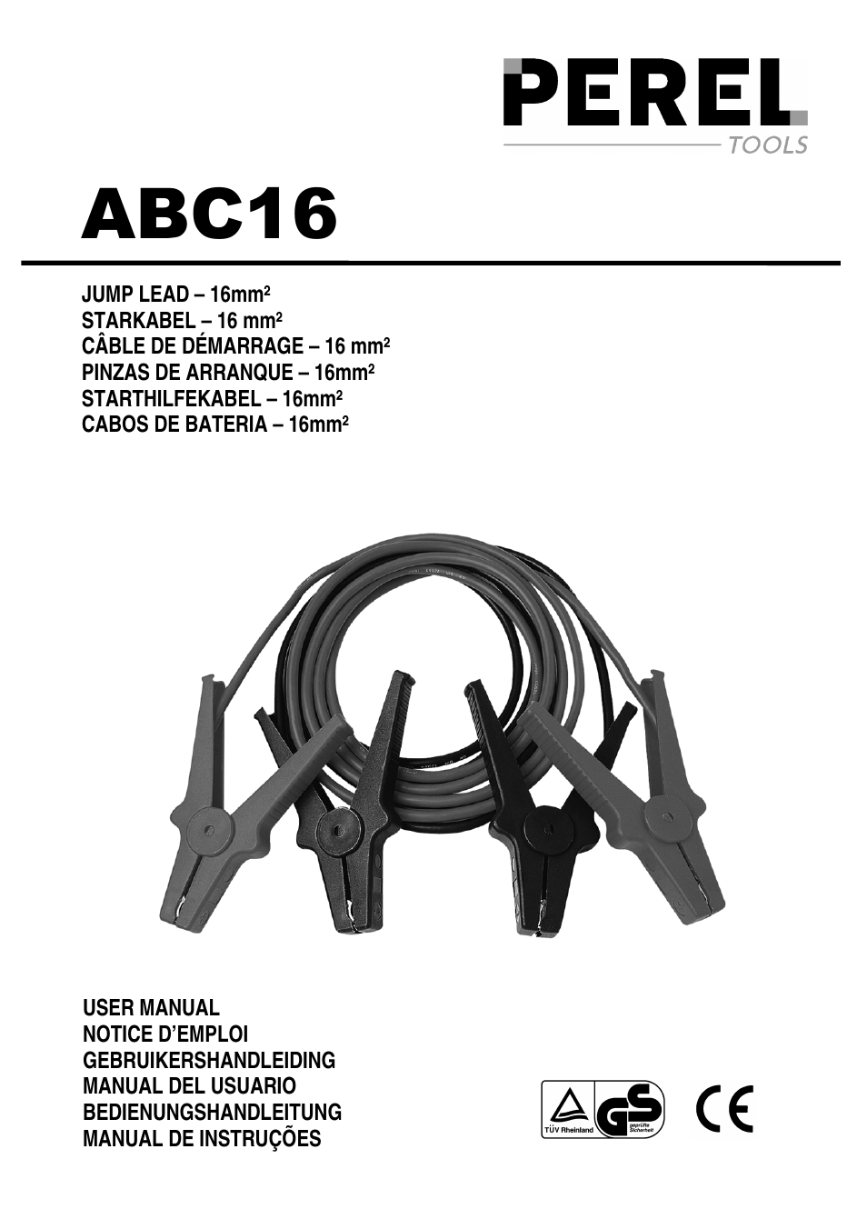 Velleman ABC16 User Manual | 8 pages