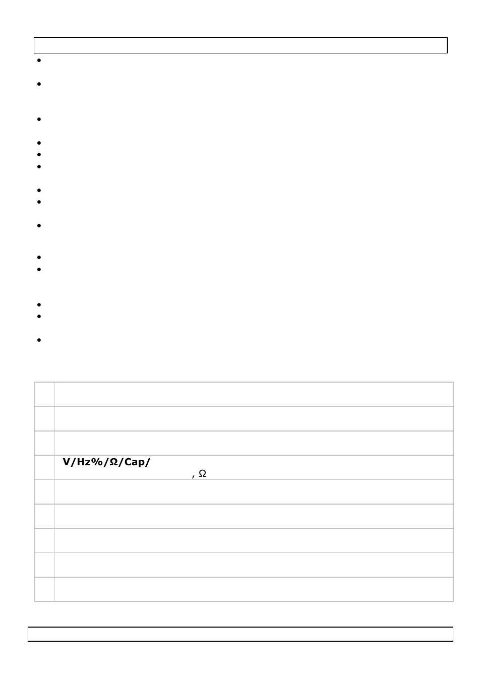 Eigenschappen, Omschrijving | Velleman DVM601 User Manual | Page 12 / 50